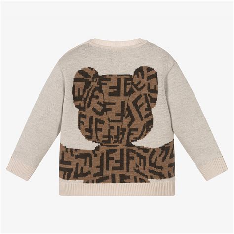 fendi baby jumper|Fendi unisex sweater.